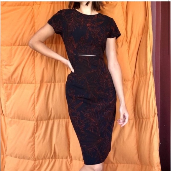 Babaton Cut-out Bodycon Prosper Dress - Picture 2 of 13